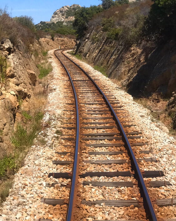 sBahngleise Ajaccio